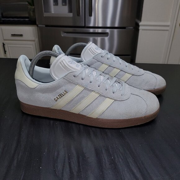Adidas Gazelle Originals OG Blue Tint/ White Gum Sole CQ2178 - Picture 11 of 16